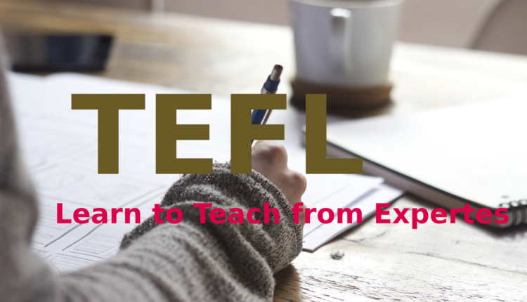 tefl لتدريس اللغة الإنجليزية